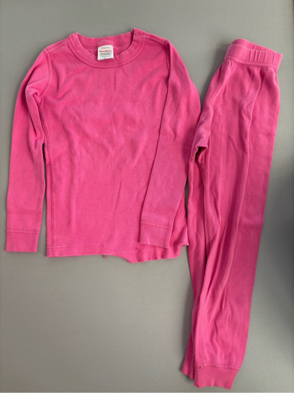 Hanna Andersson Play Quality Pink Pajama Set Size 5